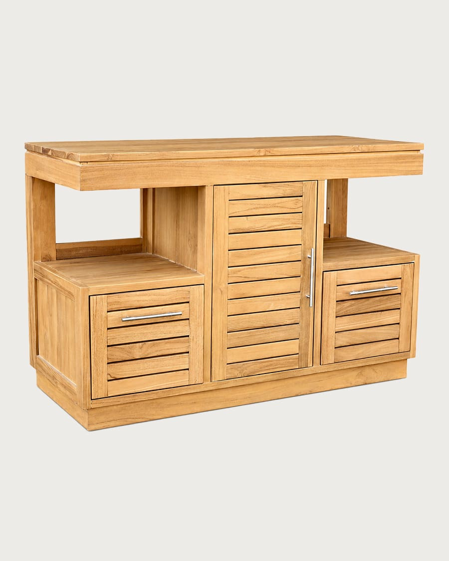 Oasis - Meuble salle de bain en teck massif 120 cm