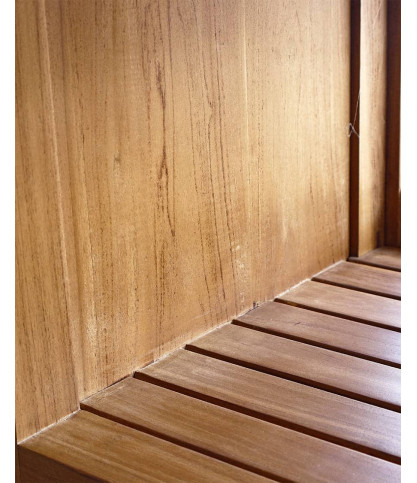 Oasis - Meuble salle de bain en teck massif 120 cm