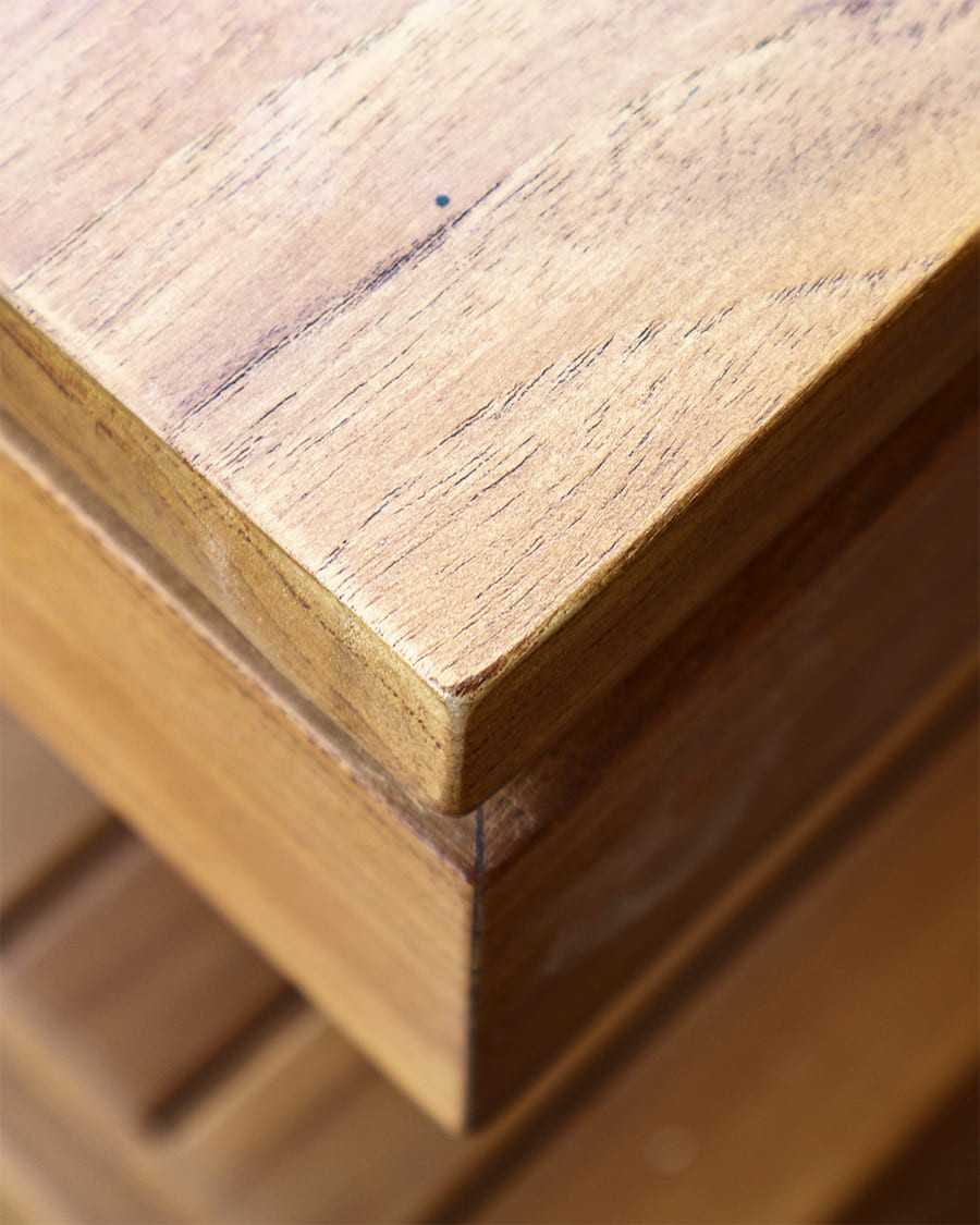 Oasis - Solid teak bathroom vanity unit 120 cm