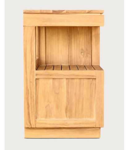 Oasis - Solid teak bathroom vanity unit 120 cm