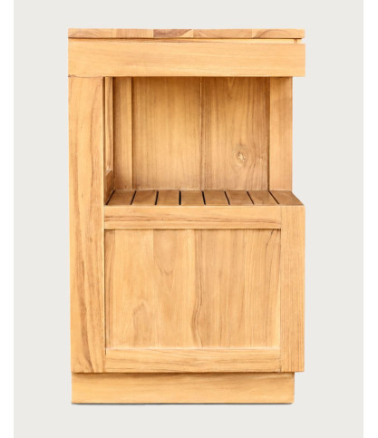 Oasis - Waschtischunterschrank aus massivem Teakholz, 120 cm