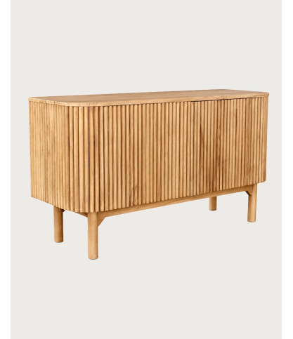 Orma - Mobiletto da bagno a 2 ante in legno di teak
