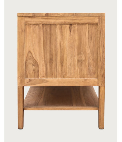 Teresina - Teak Sideboard mit Stauraum, 120 cm