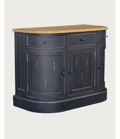 Reno Black - Sungkai Black Solid Wood Bathroom Vanity