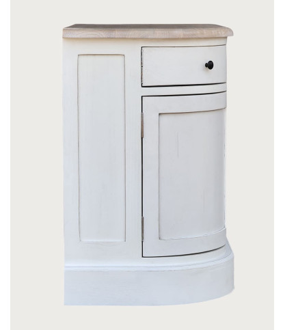 Reno - Meuble de salle de bain en bois massif de Sungkai blanc