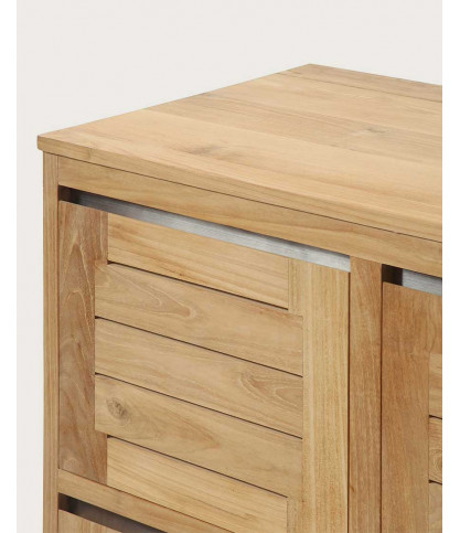 Dune - Mueble de baño de teca maciza 140 cm