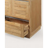Dune - Meuble salle de bain en teck massif 140 cm