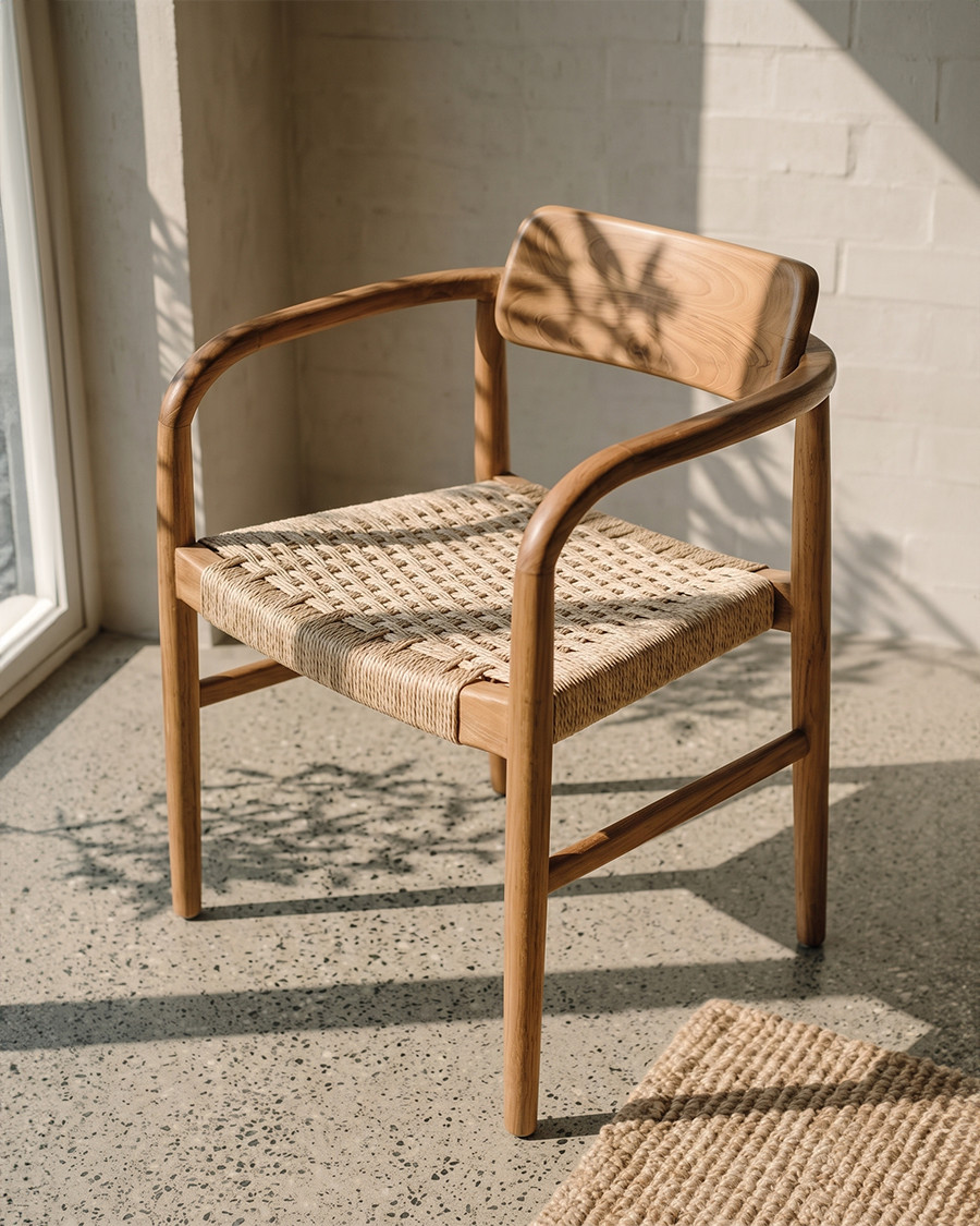 Kimo - Chaise en teck...