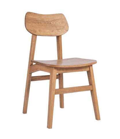 Yuna - Chaise en bois massif de mindi