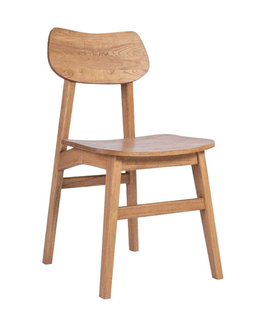 Yuna - Chaise en bois massif de mindi