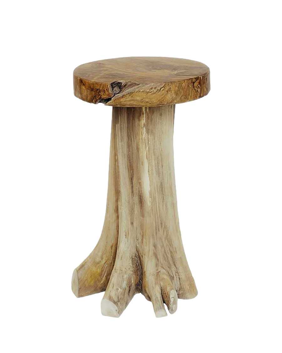 Mia - Hocker aus Massivholz