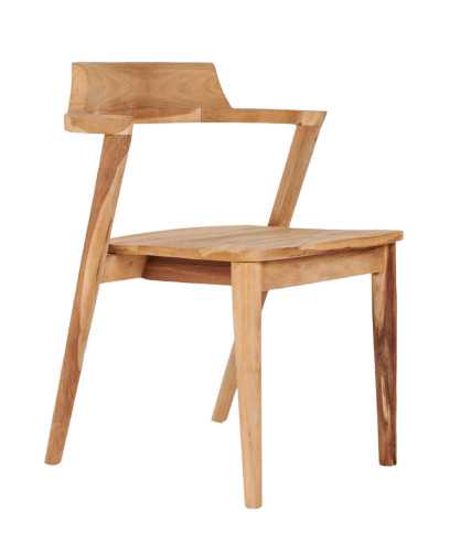 Osaka - Silla de teca maciza