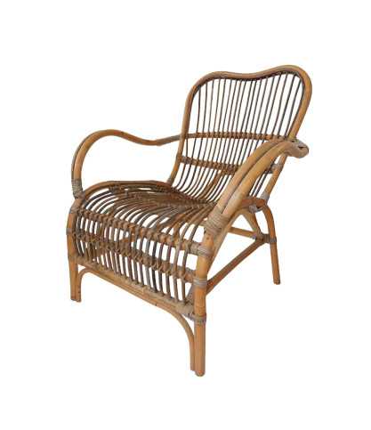 Casa - Sillón de ratán natural
