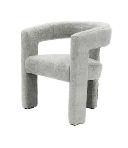Lagon - Fauteuil de salon gris en tissu design