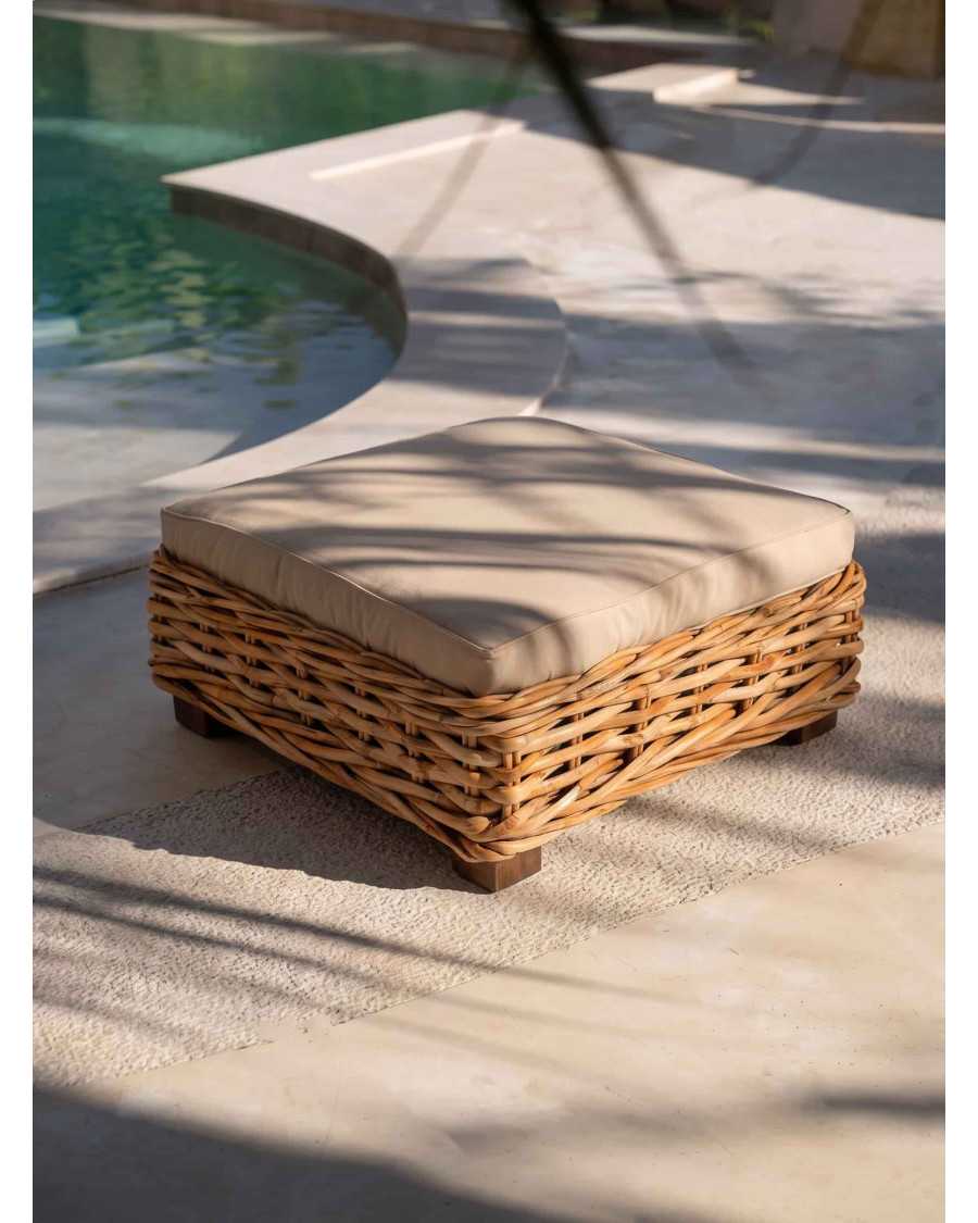Sunda - Pouf de jardin en...