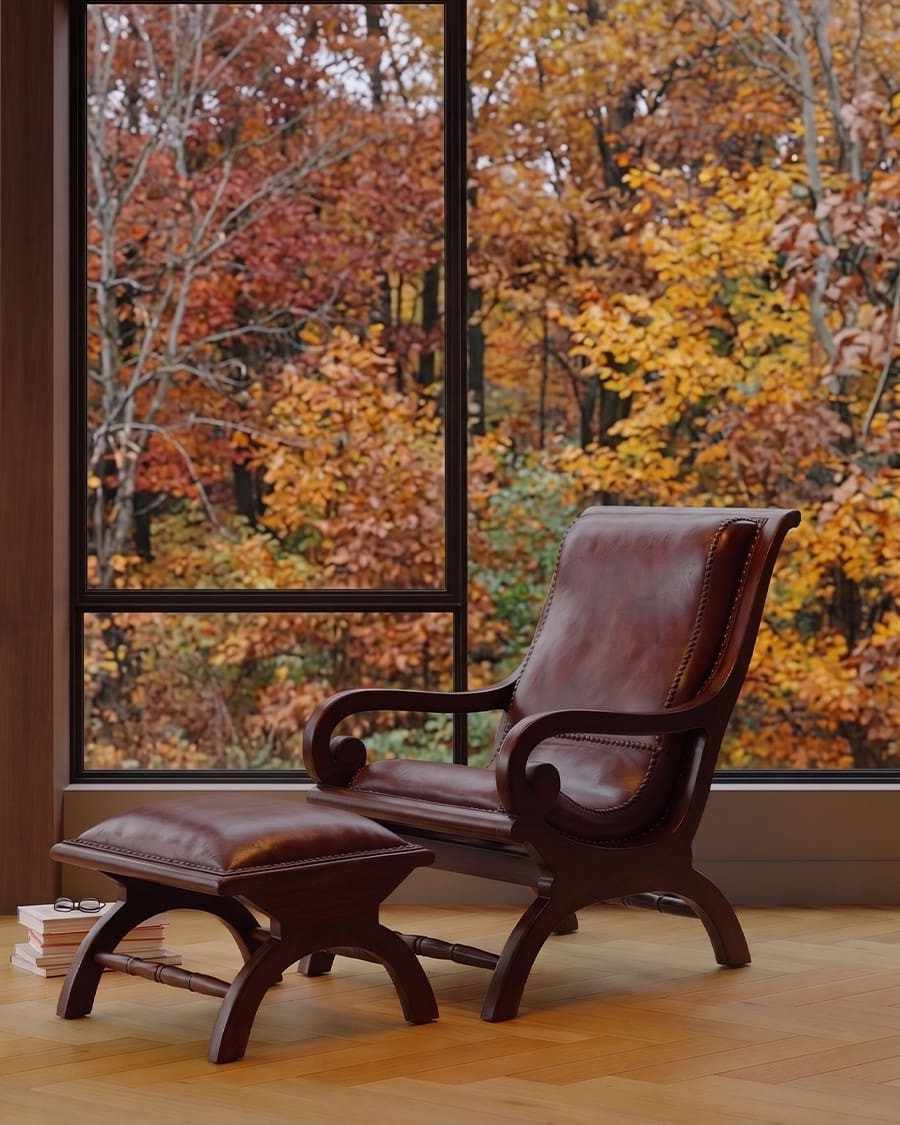Lazy - Fauteuil colonial...