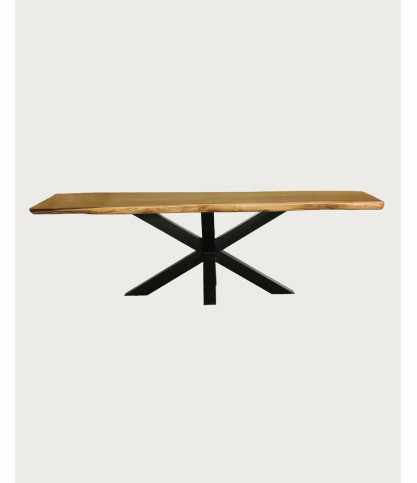 Dempo - Solid suar wood dining table, 250 cm long, seats 12 to 14 people