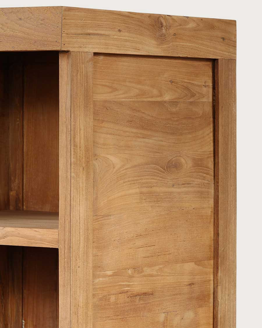 Néo - Massief teakhouten badkamerkolom