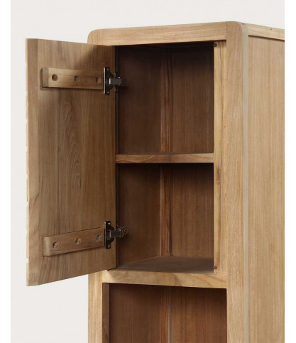 Latitude - Solid teak bathroom column