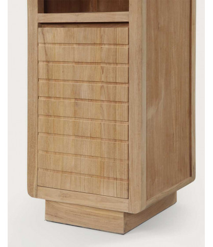 Latitude - Solid teak bathroom column