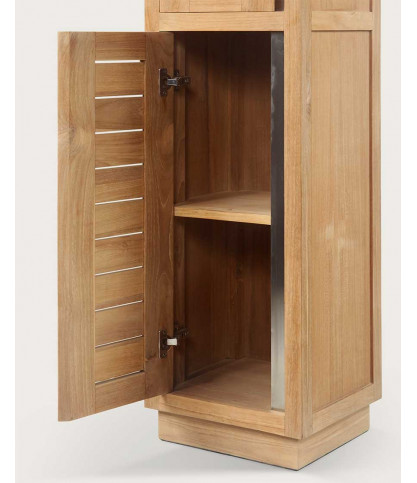 Dune - Solid teak bathroom column