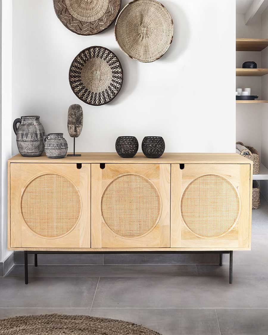 Kali - Dressoir van hout en...