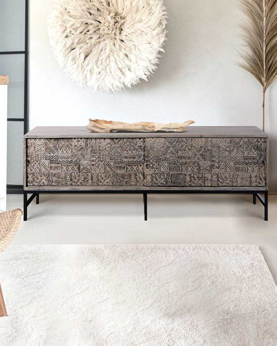 Hawaii - Mueble de TV negro...