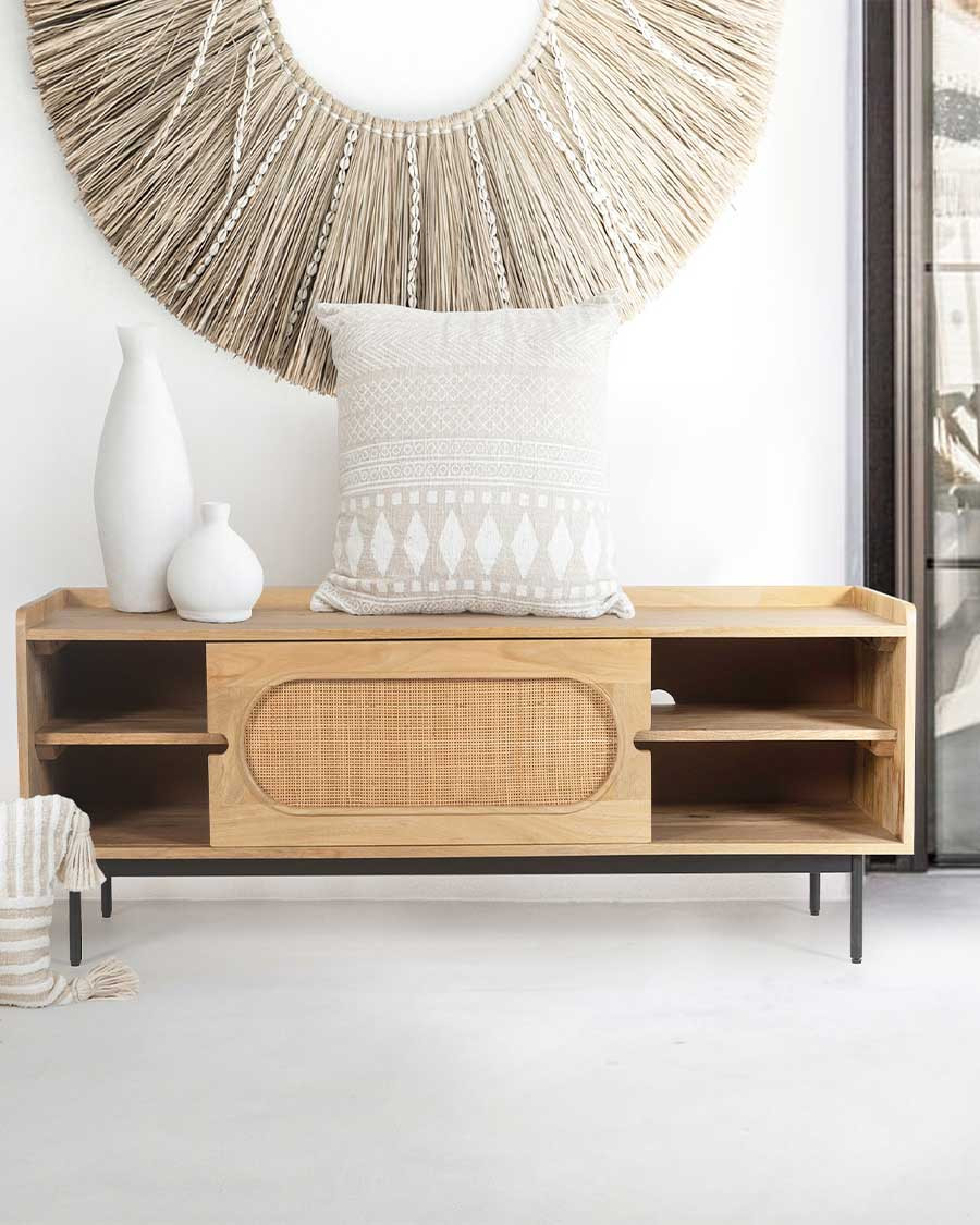 Kali - TV cabinet in solid...