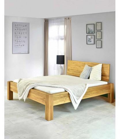 Carpintero - Cama de roble macizo