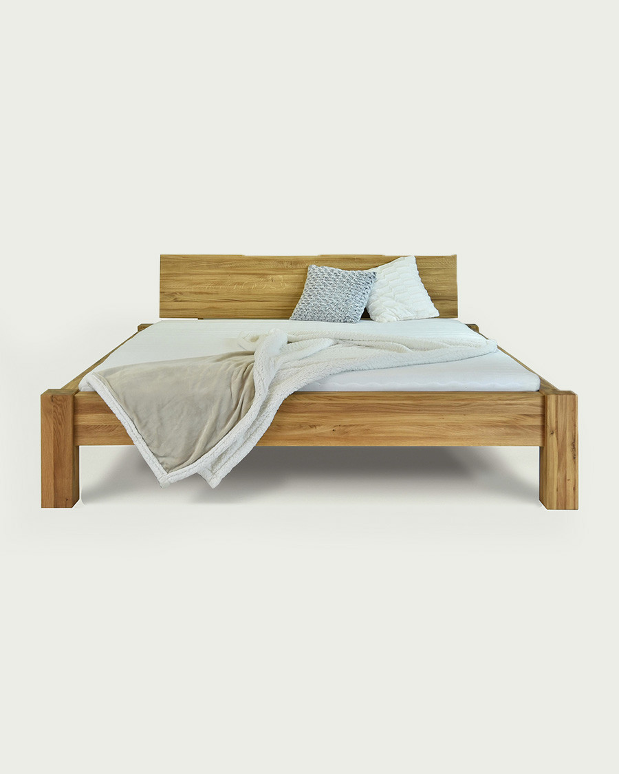 Carpintero - Cama de roble macizo