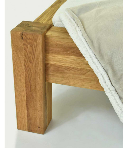 Carpintero - Cama de roble macizo