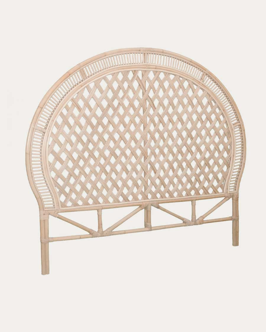 Crown - Woven rattan headboard
