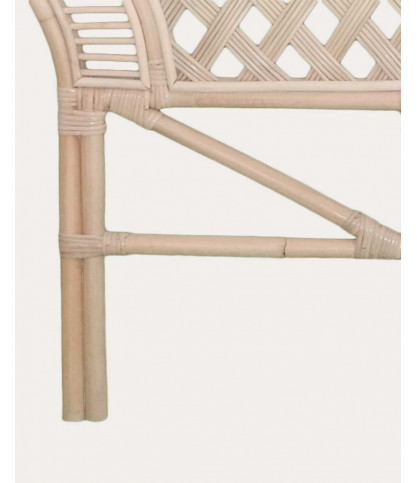 Crown - Woven rattan headboard