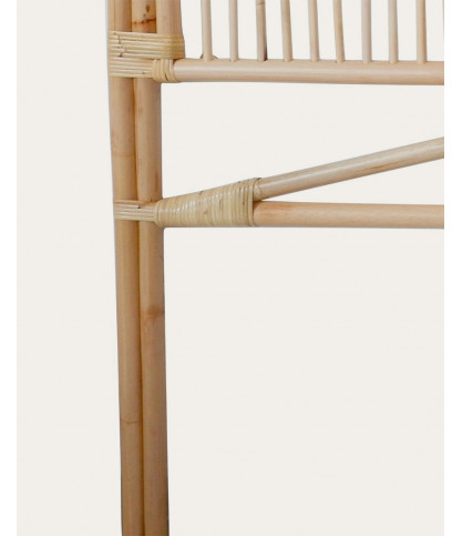 Wave - Kopfteil aus geflochtenem Rattan