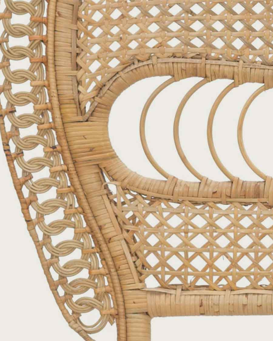 Coco - Hoofdbord van geweven rotan