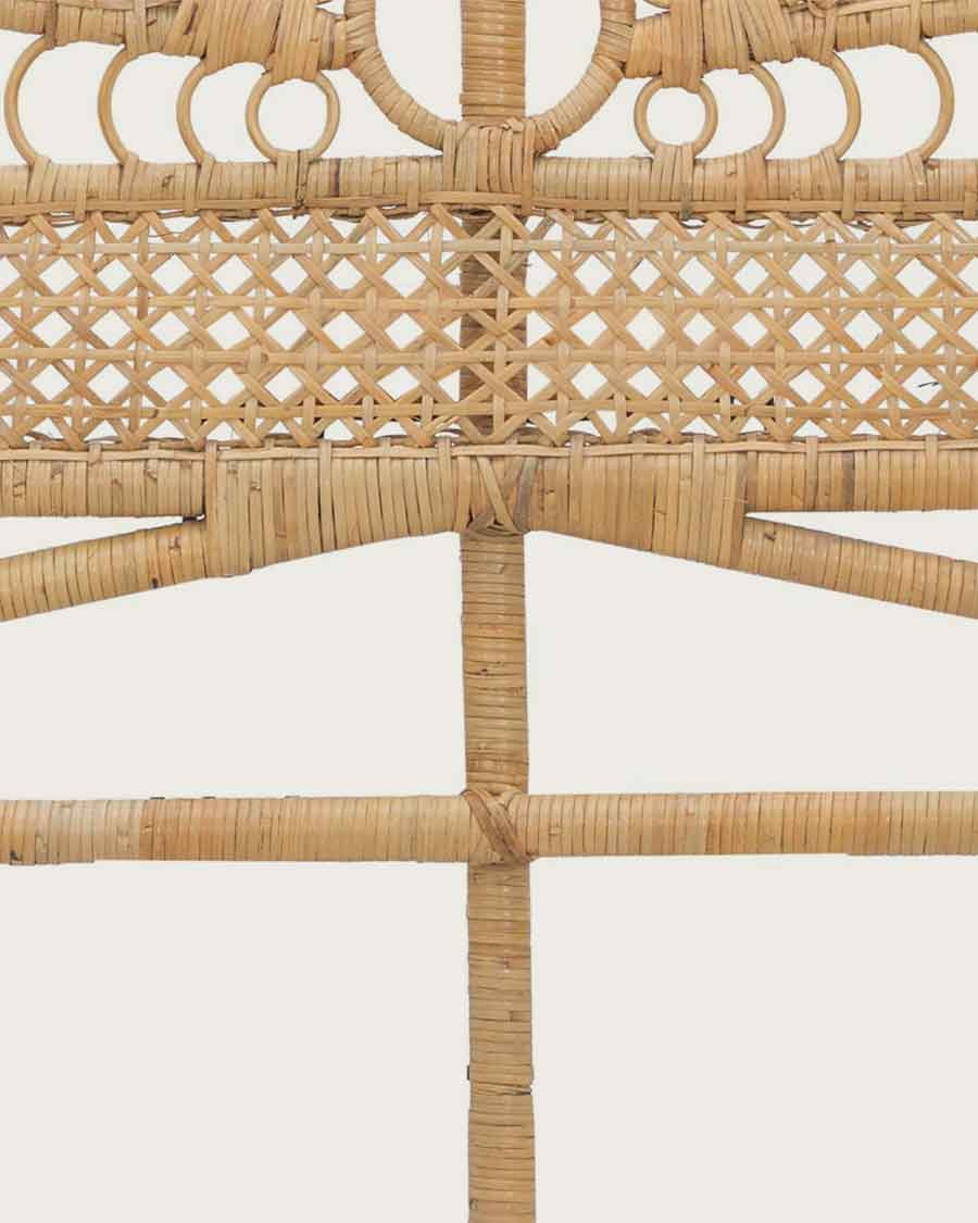 Coco - Hoofdbord van geweven rotan