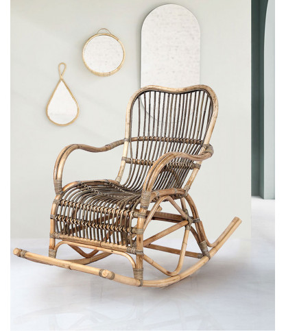 Daya - Rattan-Schaukelstuhl
