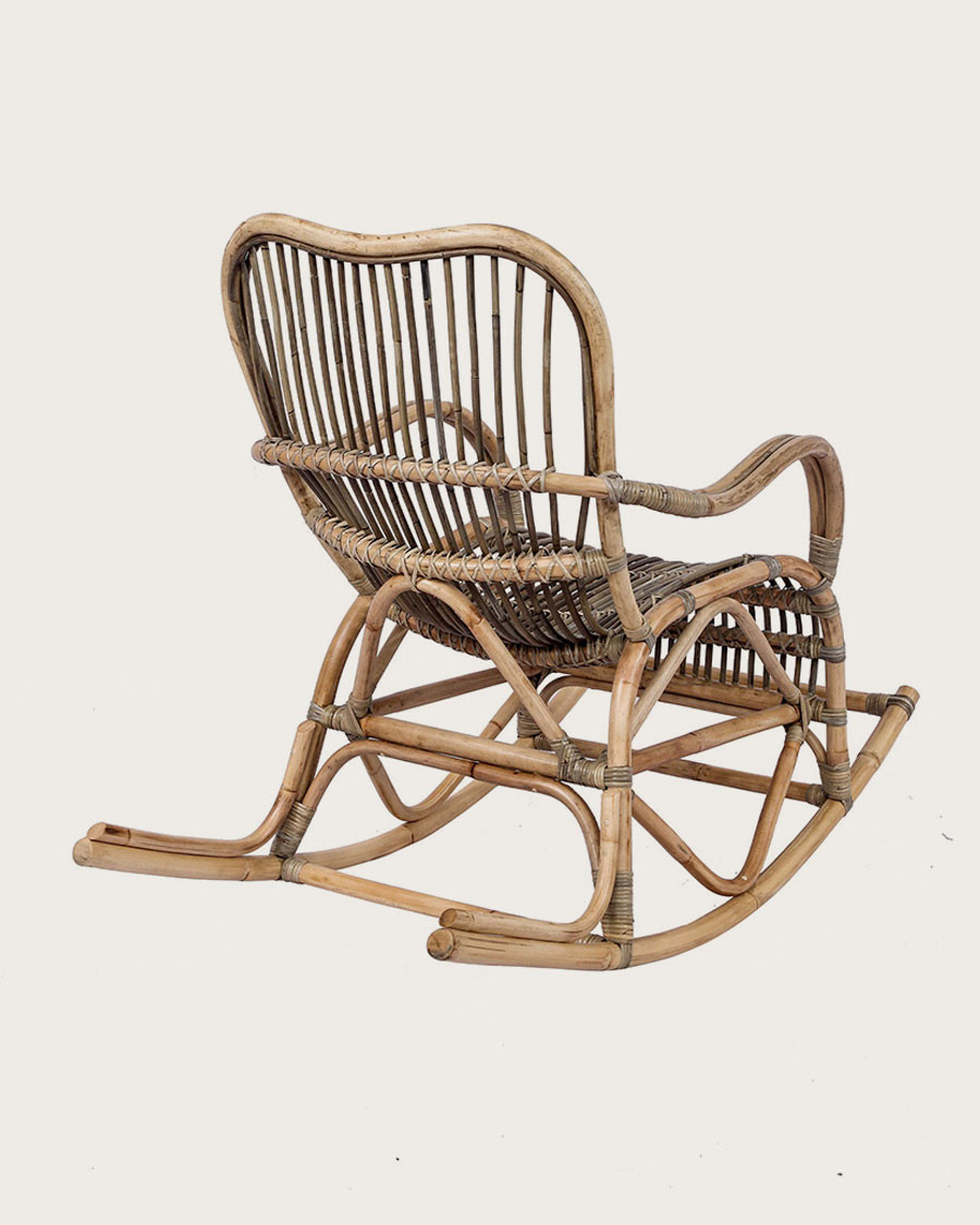 Daya - Rattan-Schaukelstuhl