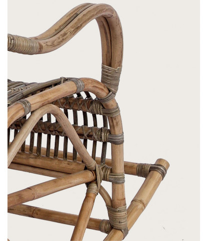 Daya - Rattan-Schaukelstuhl