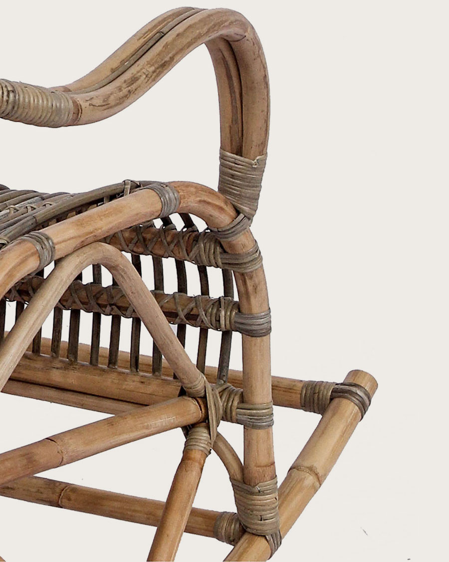 Daya - Rattan rocking chair