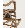 Daya - Fauteuil rocking chair en rotin