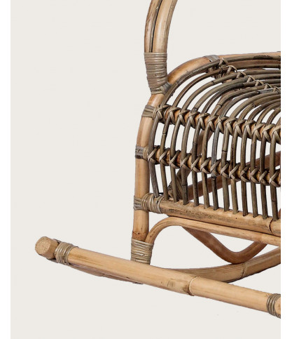 Daya - Rattan-Schaukelstuhl