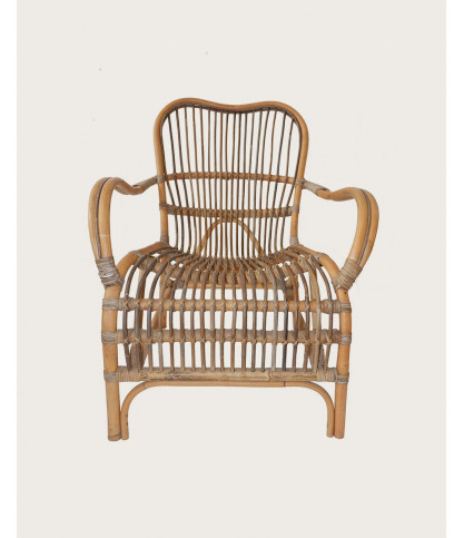 Casa - Sillón de ratán natural