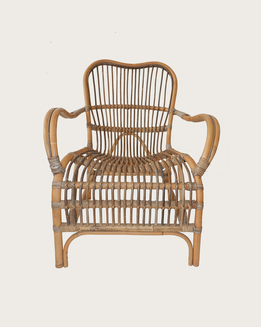 Casa - Sillón de ratán natural