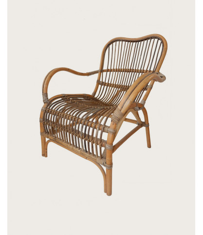 Casa - Sillón de ratán natural