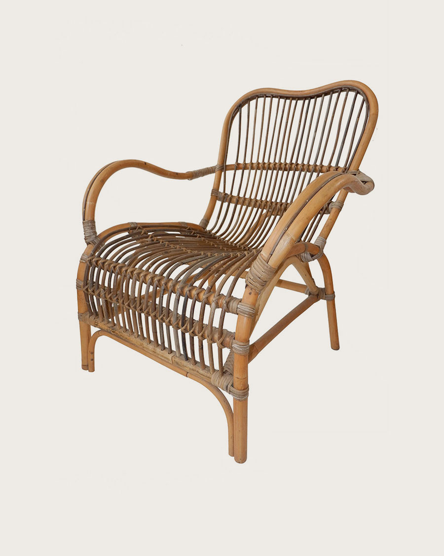 Casa - Natural rattan armchair
