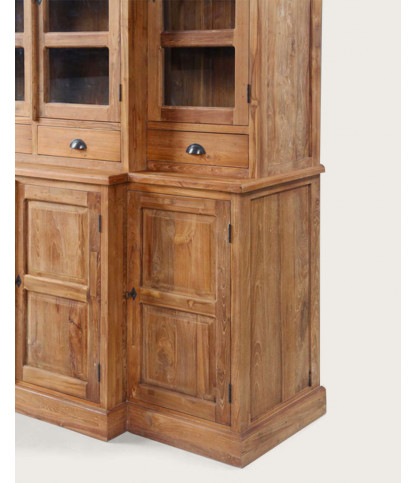 Taska - Bookcase with advanced solid teak body