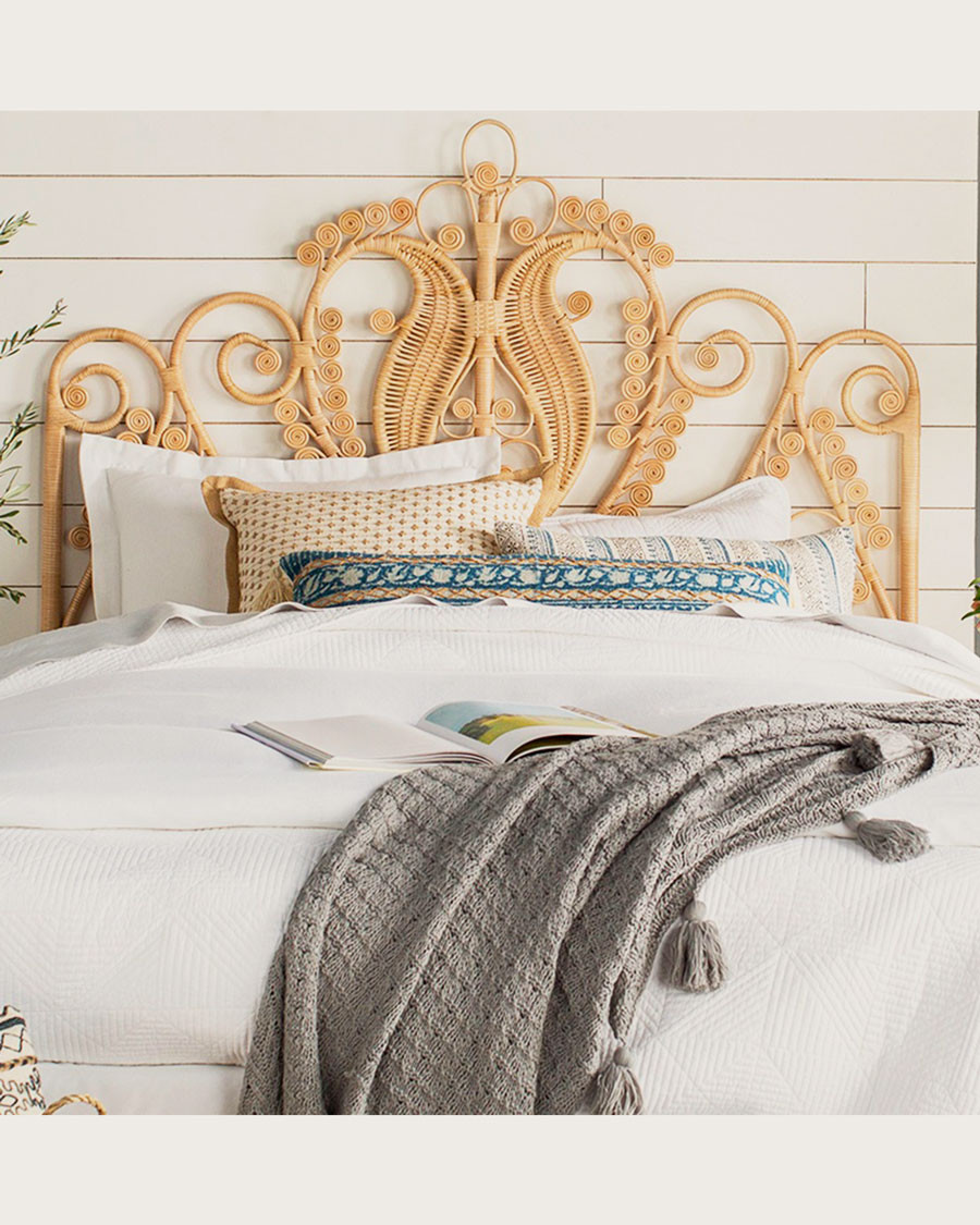 Milo - Vintage woven rattan...