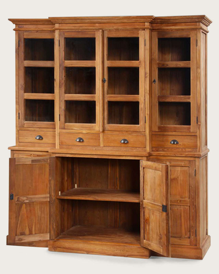 Taska - Bookcase with advanced solid teak body