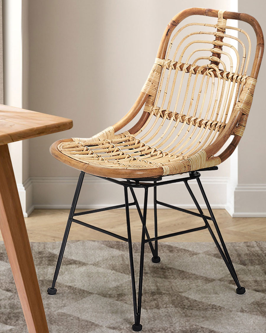 Villa - Set of 4 natural...